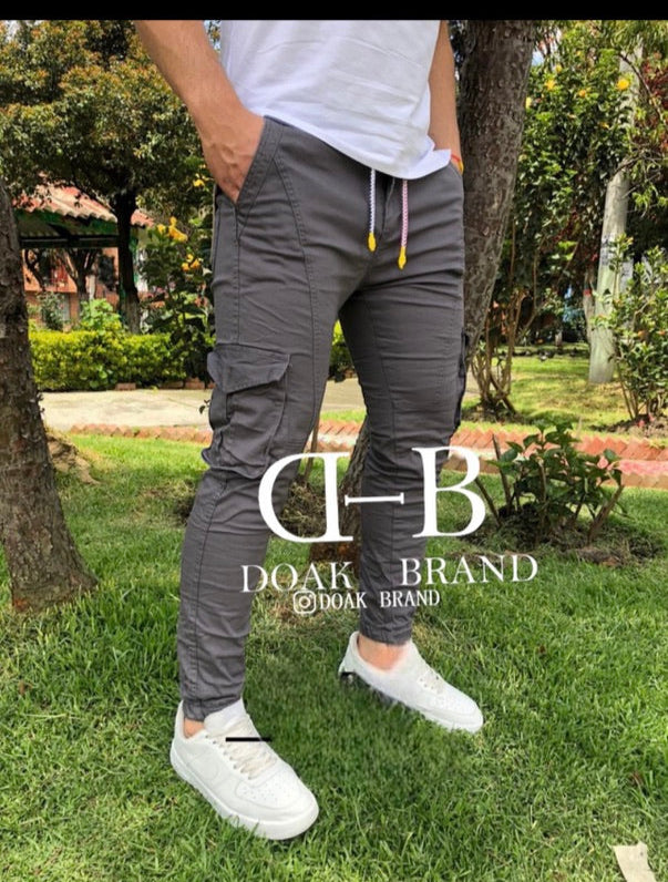 Pantalon jogger dril