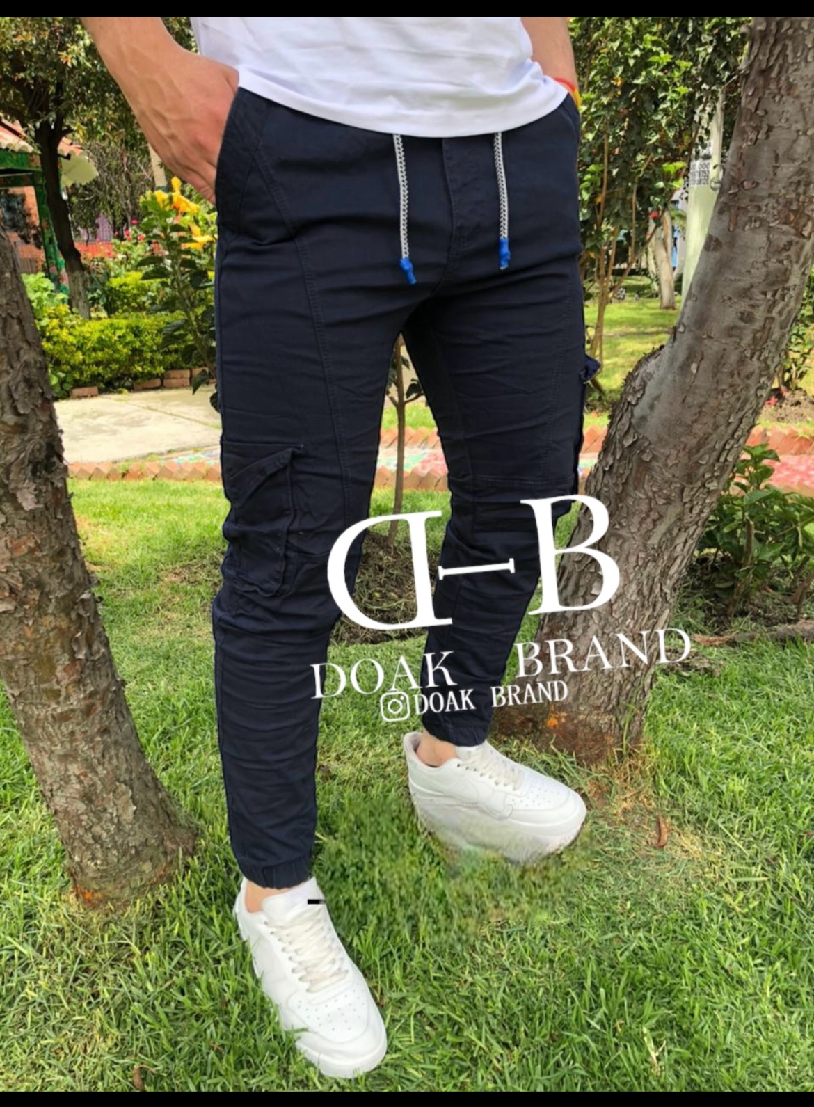 Pantalon jogger dril