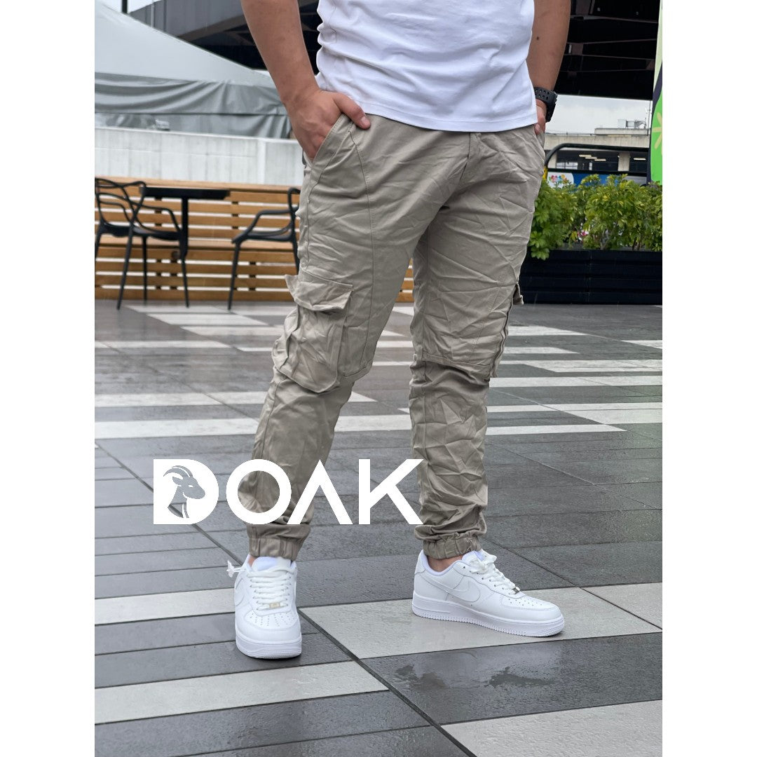 Pantalon jogger dril