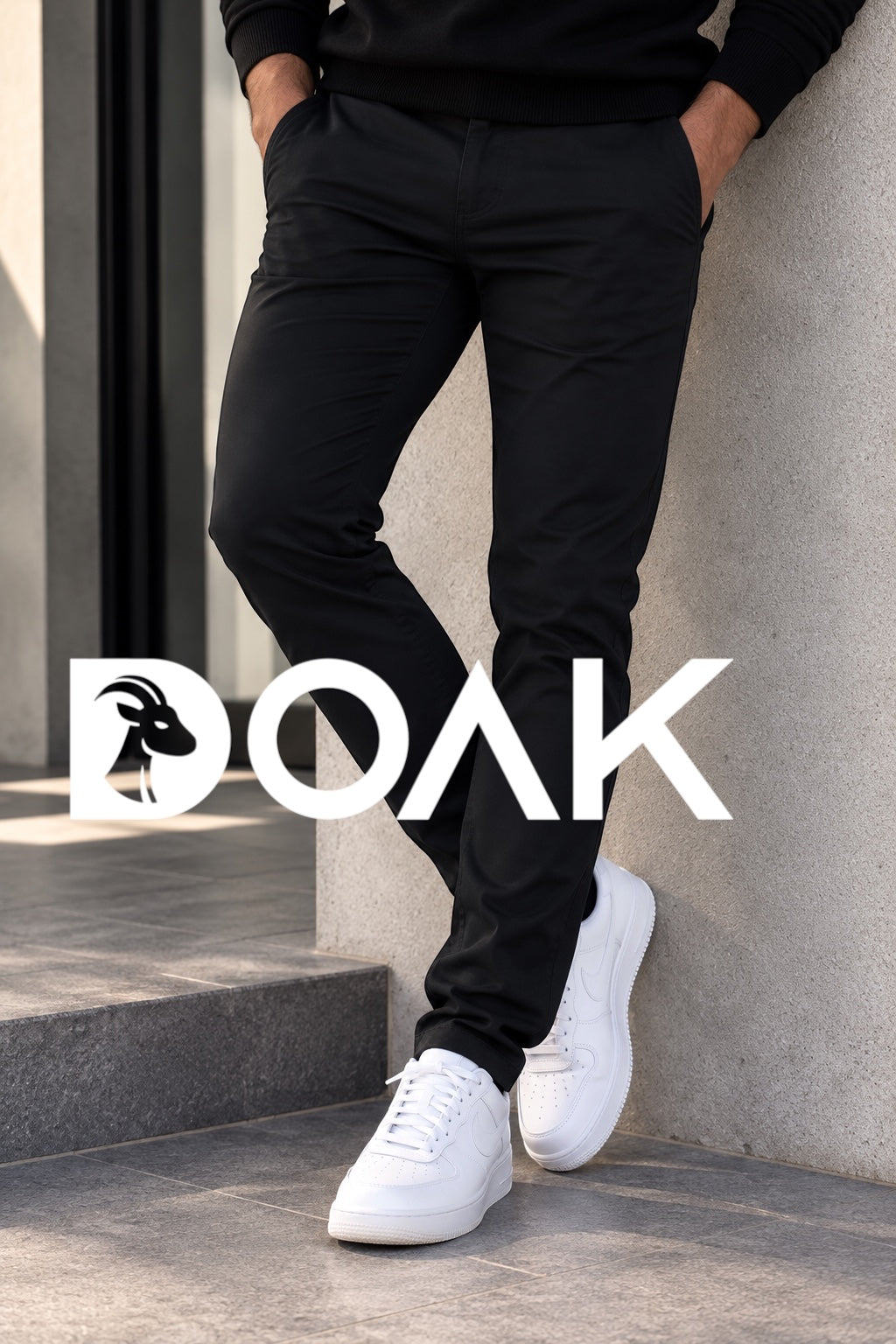 Pantalon dril bota recta