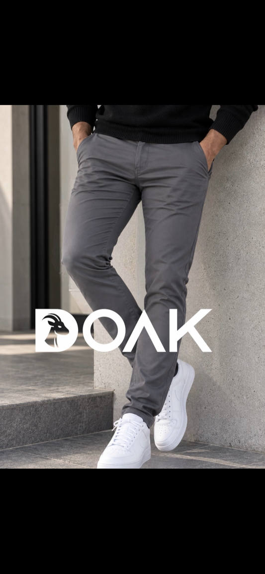 Pantalon dril bota recta