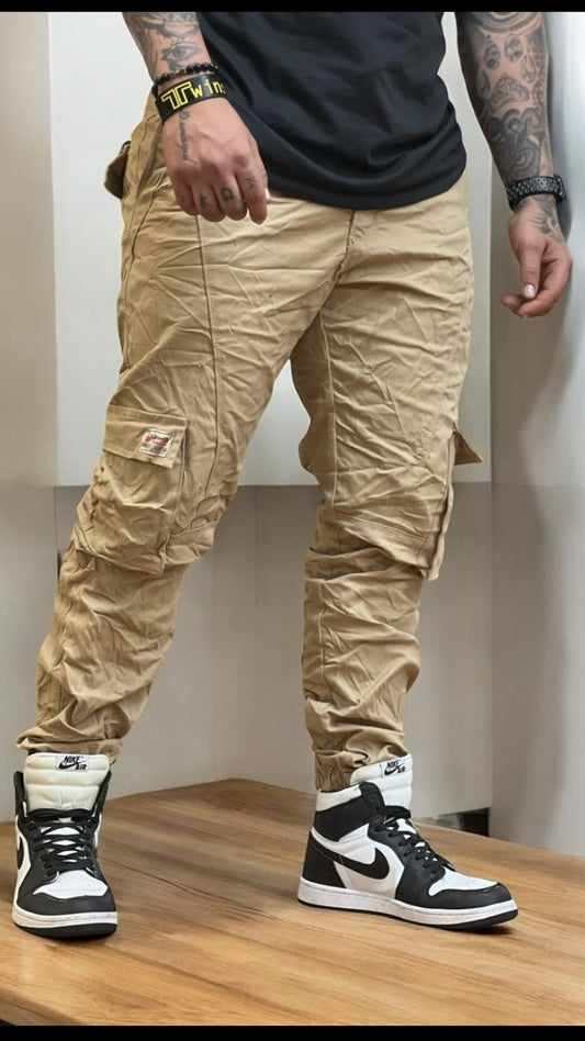 Pantalon jogger dril