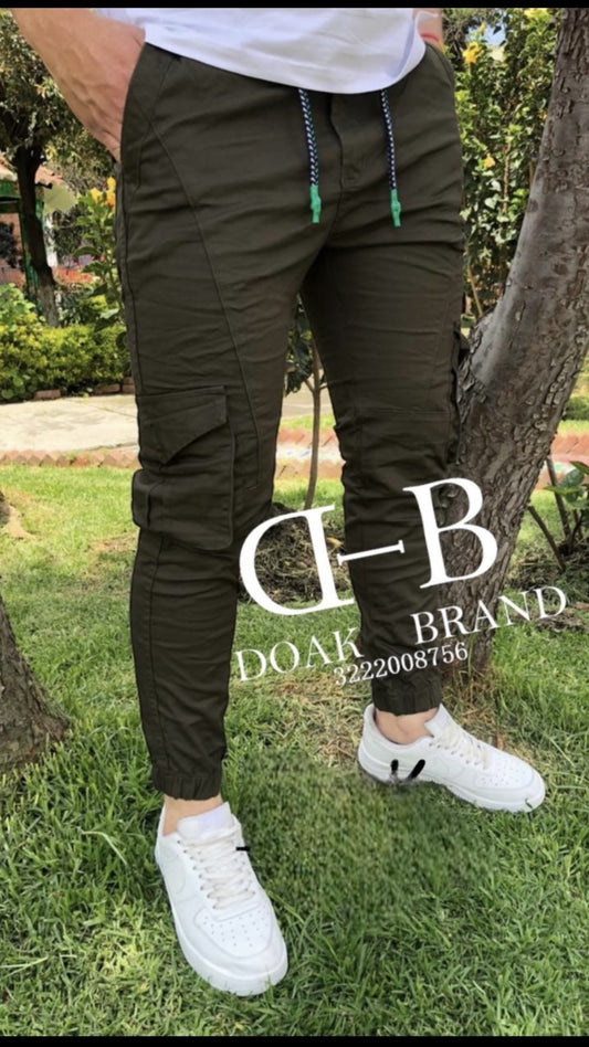 Pantalon jogger dril