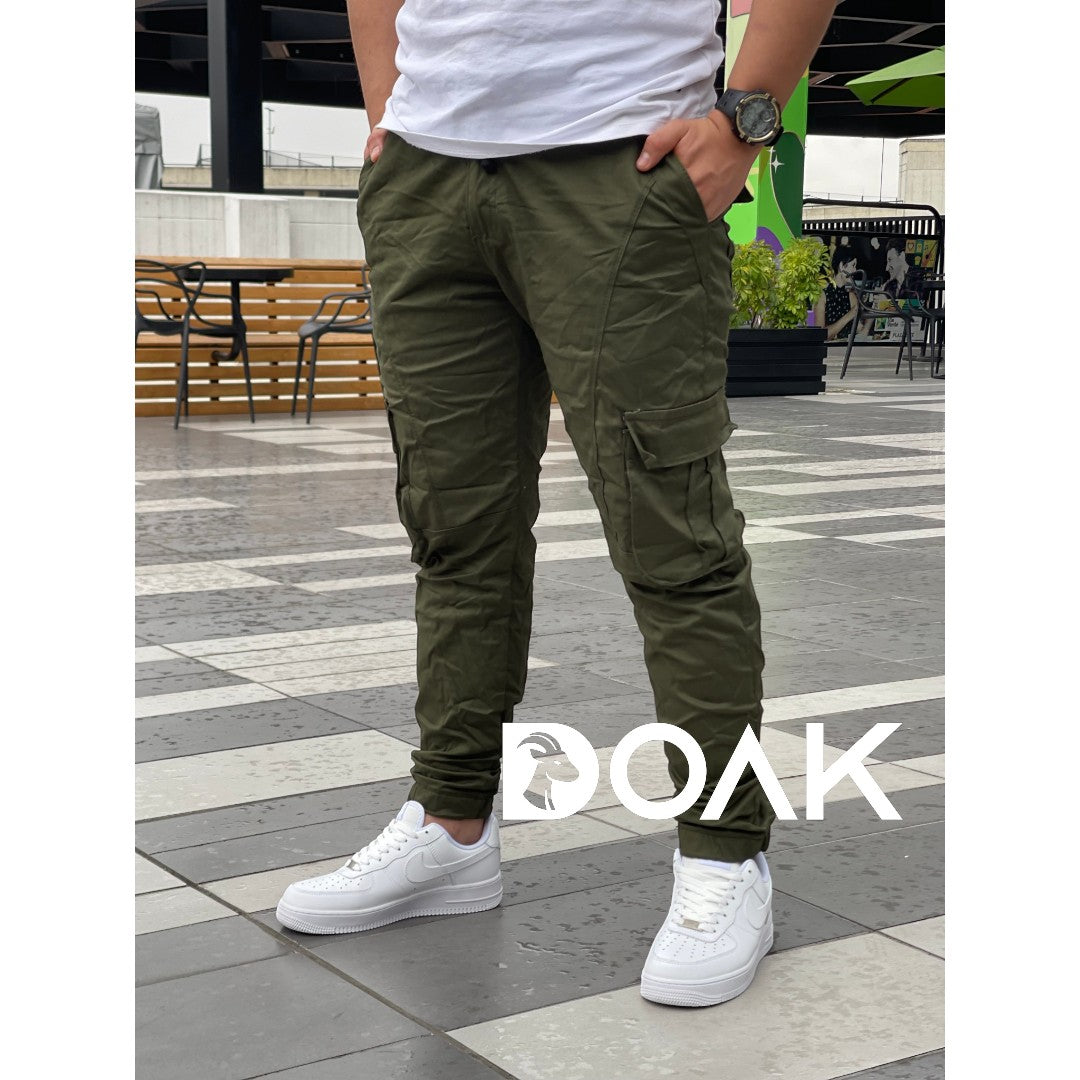 Pantalon jogger dril