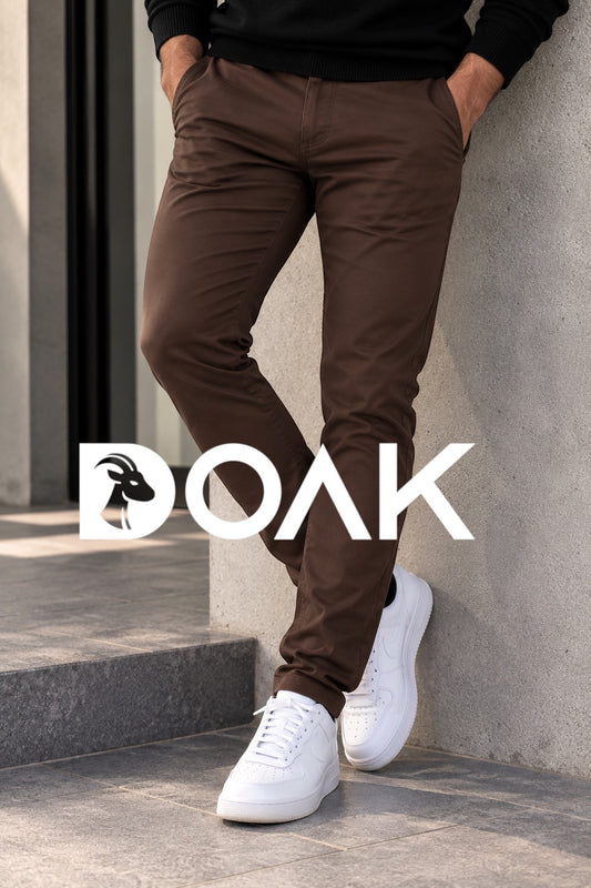 Pantalon dril bota recta