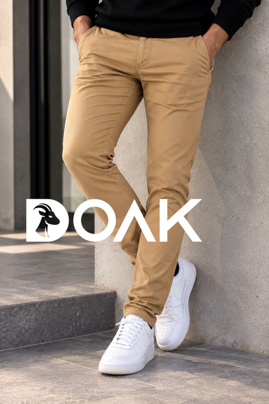 Pantalon dril bota recta