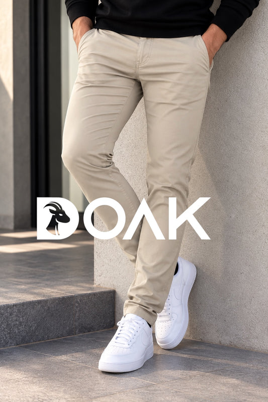 Pantalon dril bota recta